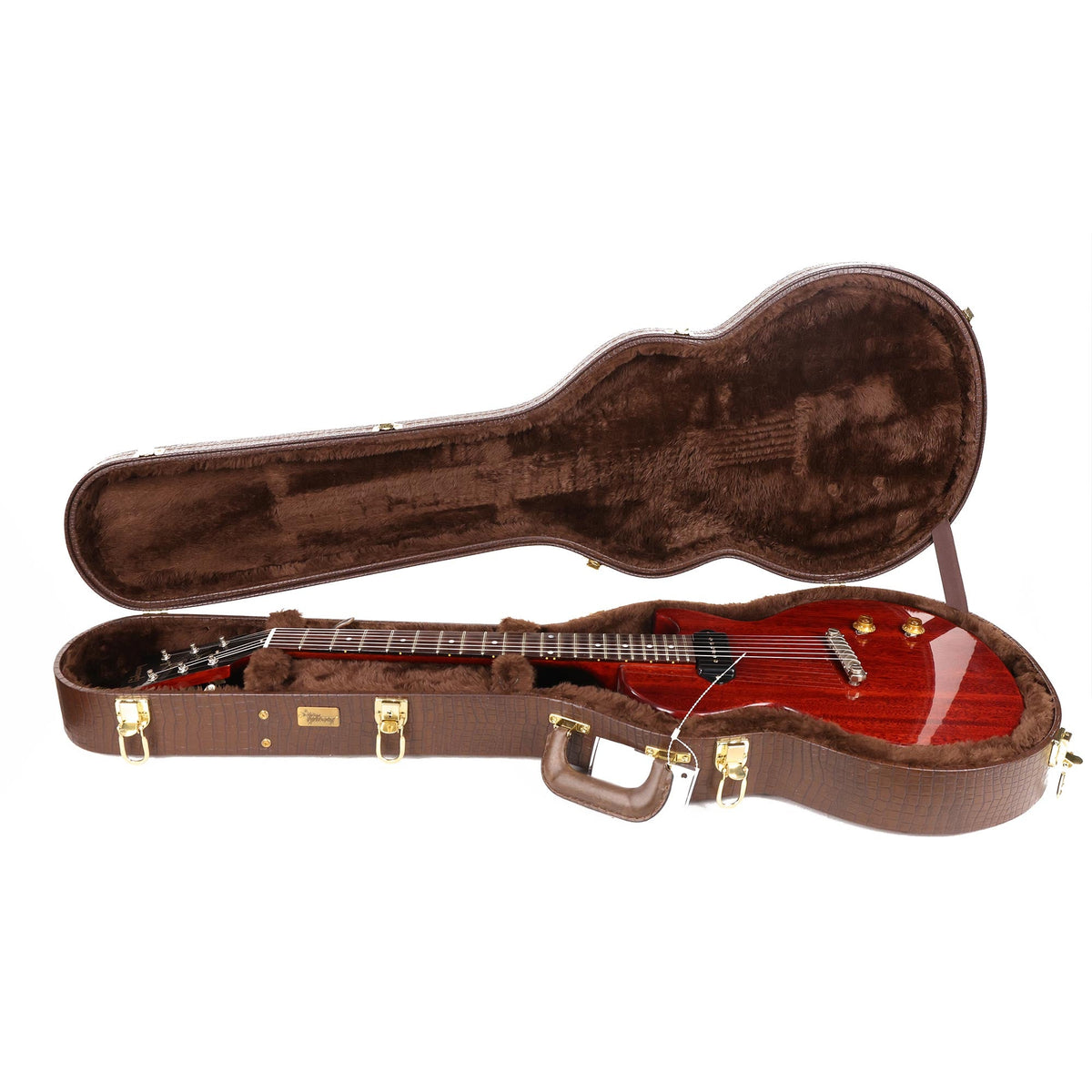 Gibson Custom Shop Les Paul Junior Rhythm Made 2 Measure VOS Aniline Dye Cherry Red — 8