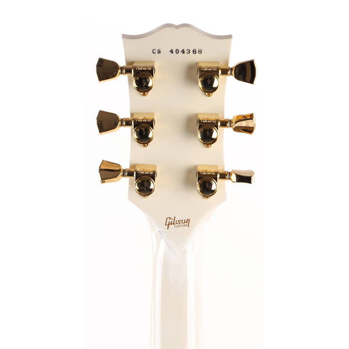 Gibson Custom Shop Les Paul Custom Alpine White Headstock Repair