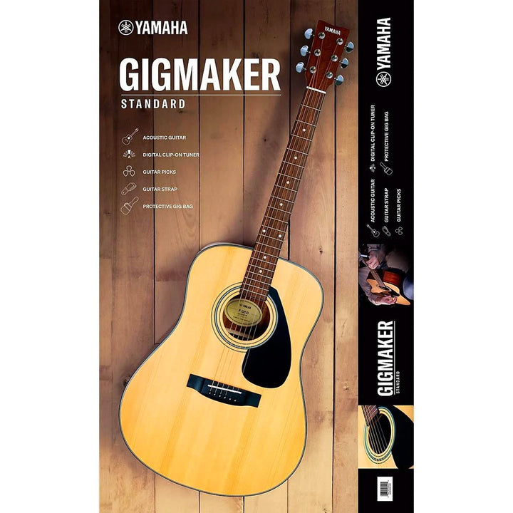 Yamaha GigMaker Standard F325 Acoustic Guitar Beginner Pack Open-Box