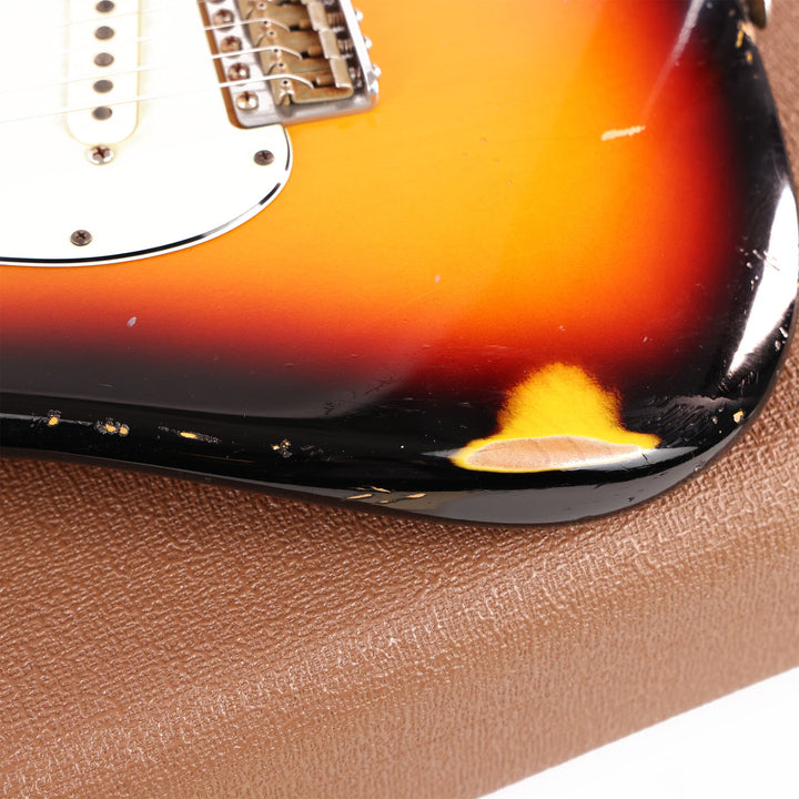 Fender Custom Shop 1960 Stratocaster Relic 3-Tone Sunburst Masterbuilt Mark Kendrick 2009