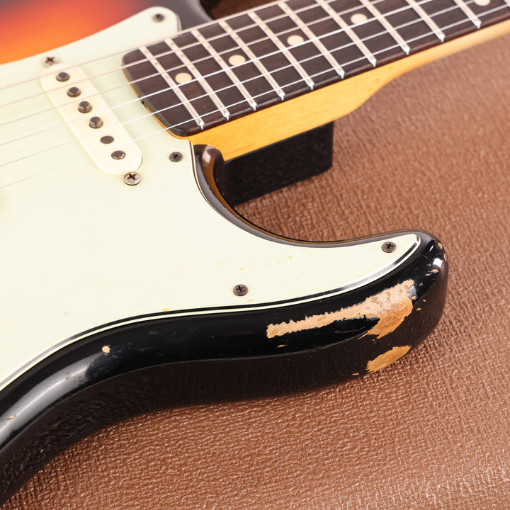 Fender Custom Shop 1960 Stratocaster Relic 3-Tone Sunburst Masterbuilt Mark Kendrick 2009