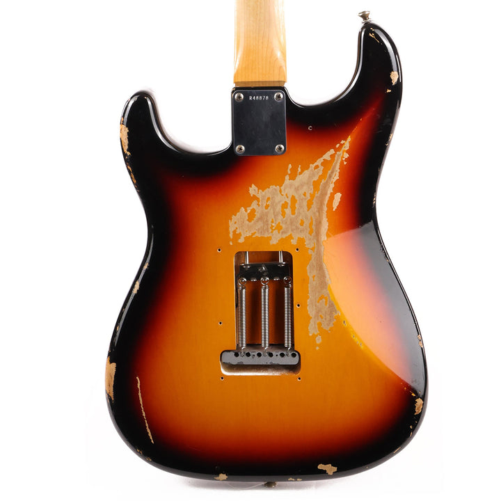 Fender Custom Shop 1960 Stratocaster Relic 3-Tone Sunburst Masterbuilt Mark Kendrick 2009