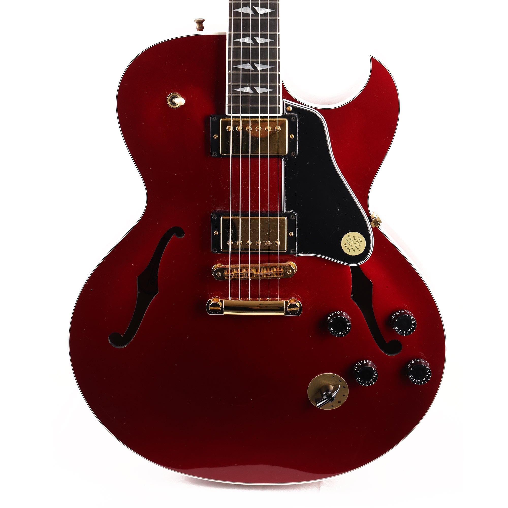 Gibson ES-137 Custom Candy Apple Red 2006 | The Music Zoo