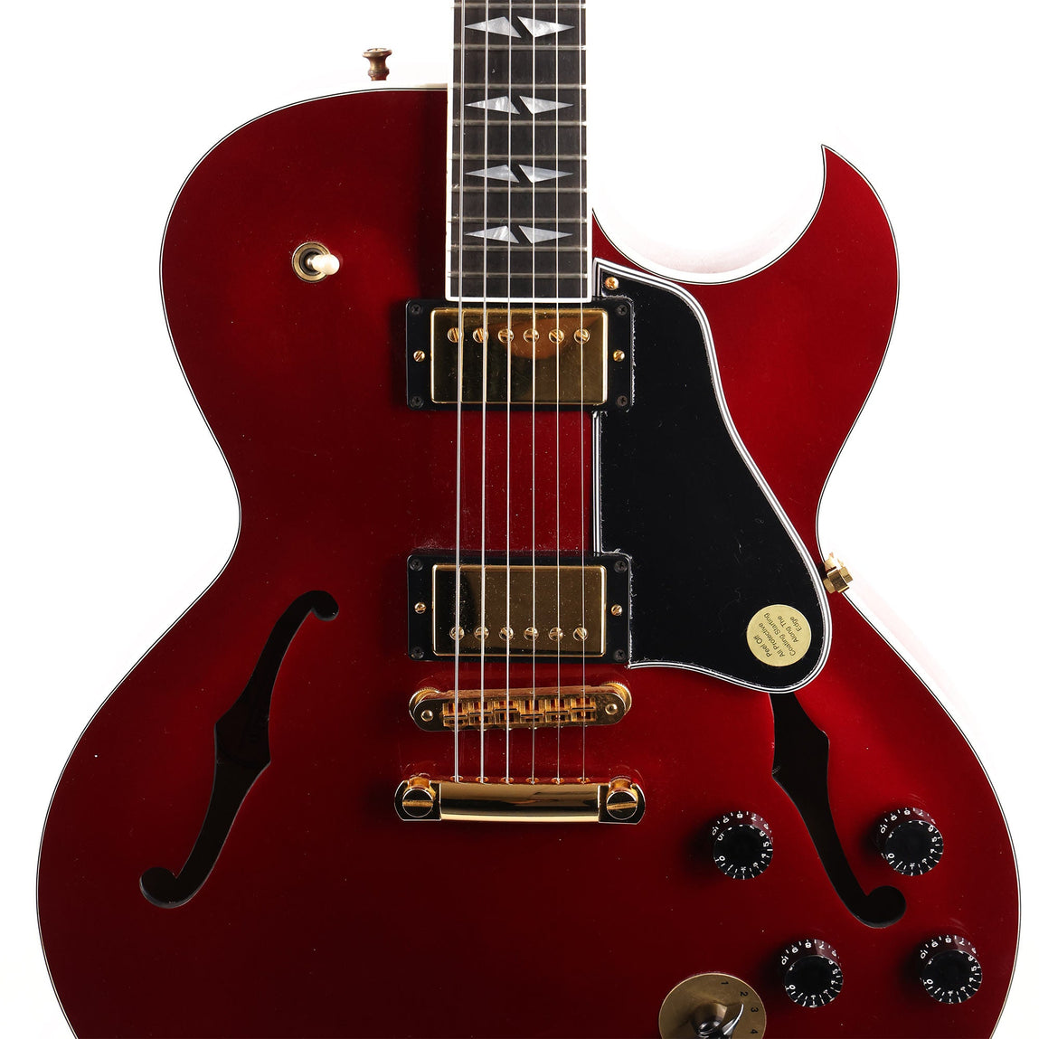 Gibson ES-137 Custom Candy Apple Red 2006 | The Music Zoo