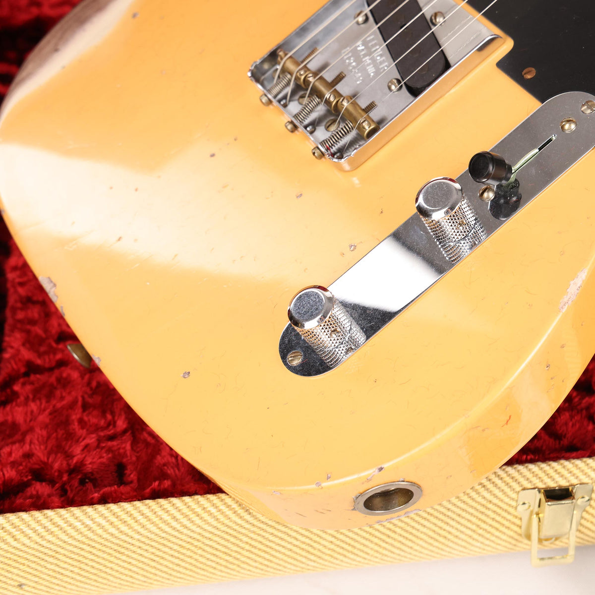 Fender Custom Shop 1951 Nocaster Relic Aged Nocaster Blonde Flame Maple Neck — 10