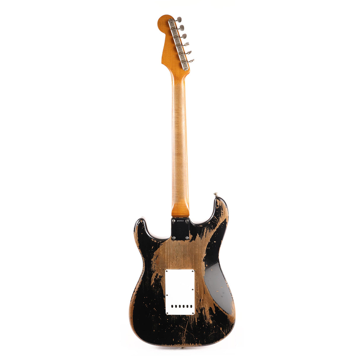 Fender Custom Shop Ultimate Relic 1960 Stratocaster Masterbuilt Jason Smith Black 2017 — 3