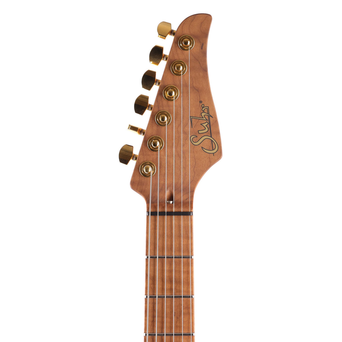 Suhr Modern Quilt Top Trans Black Burst Used — 4
