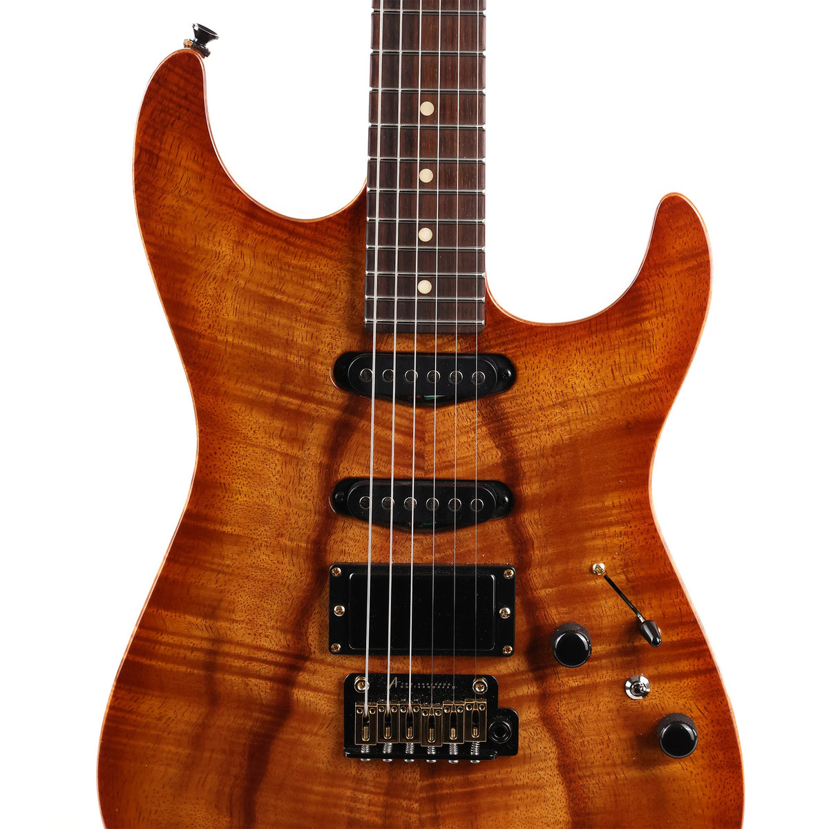 Tom Anderson Drop Top Hollow Honey Shaded Edge 2021 — 6