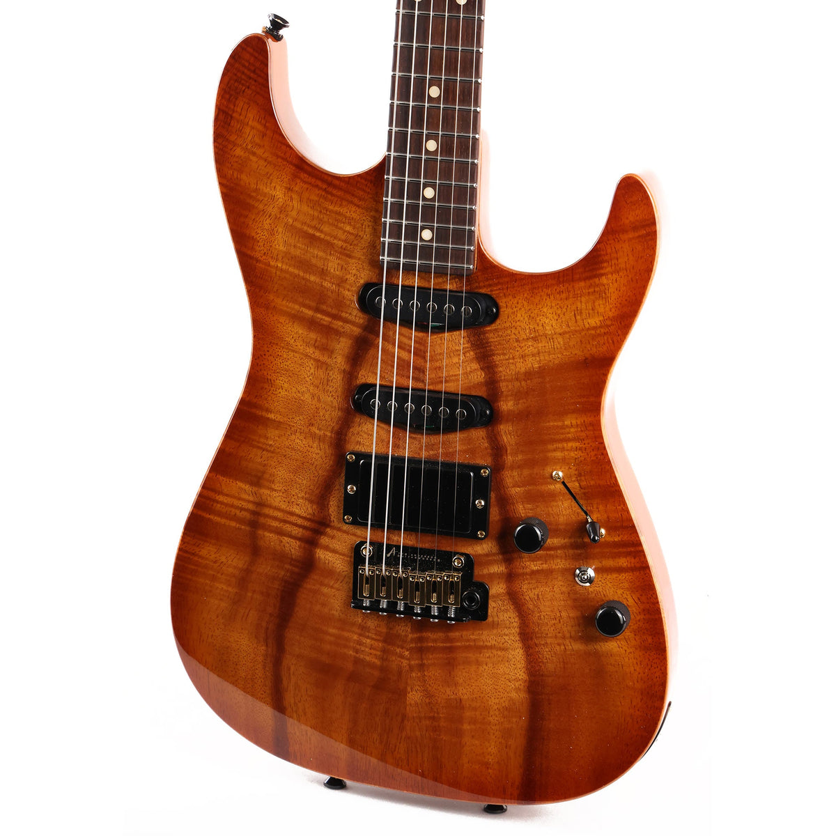 Tom Anderson Drop Top Hollow Honey Shaded Edge 2021 — 7