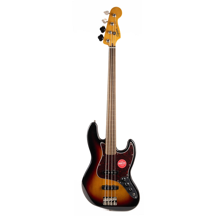 Squier Classic Vibe '60s Jazz Bass Fretless 3-Tone Sunburst Used