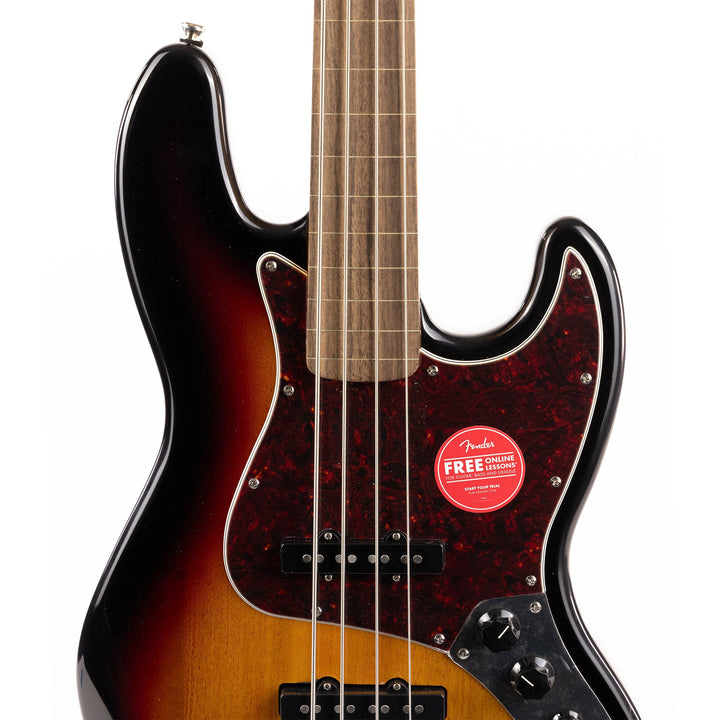 Squier Classic Vibe '60s Jazz Bass Fretless 3-Tone Sunburst Used