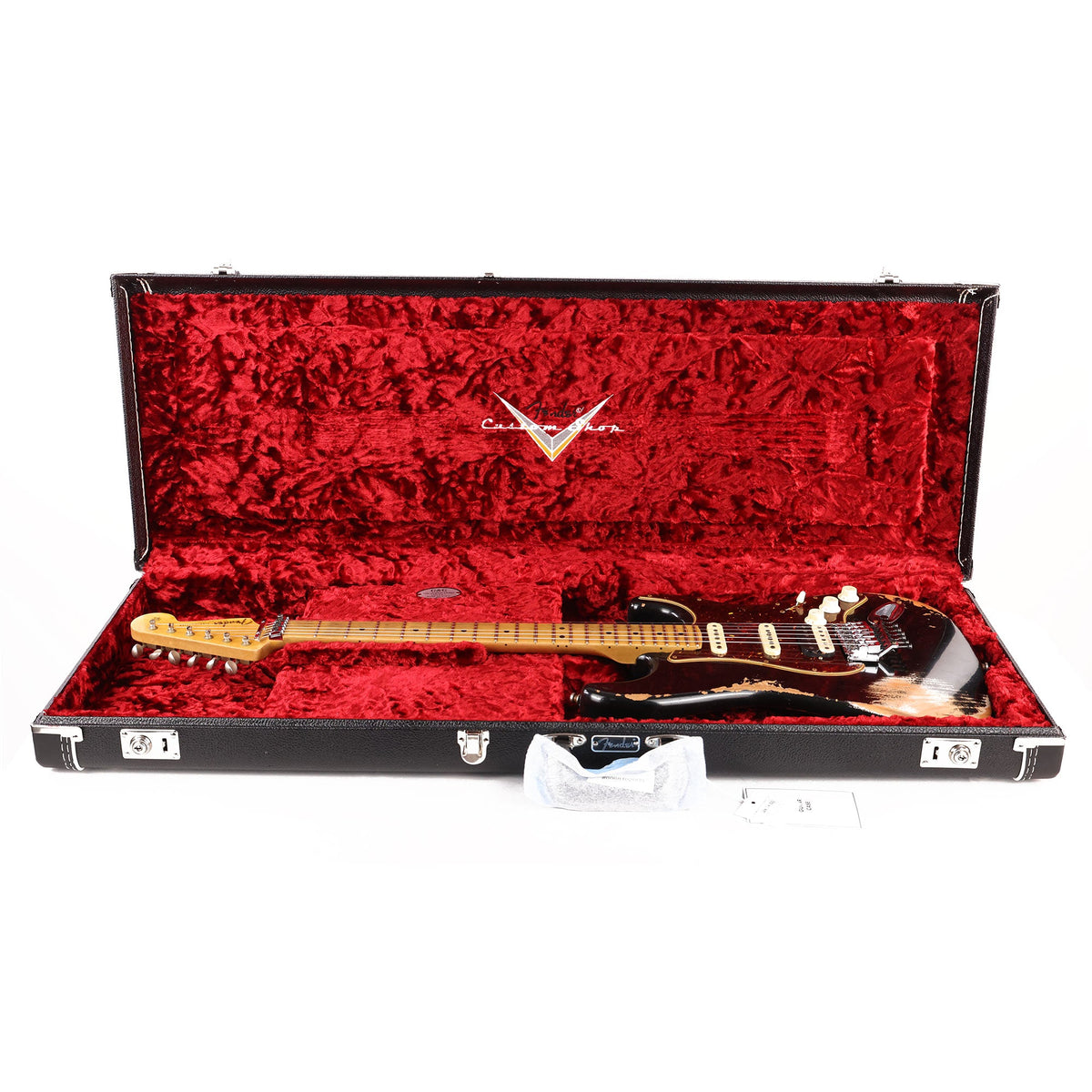 Fender Custom Shop ZF Stratocaster Heavy Relic Black 2022 — 12
