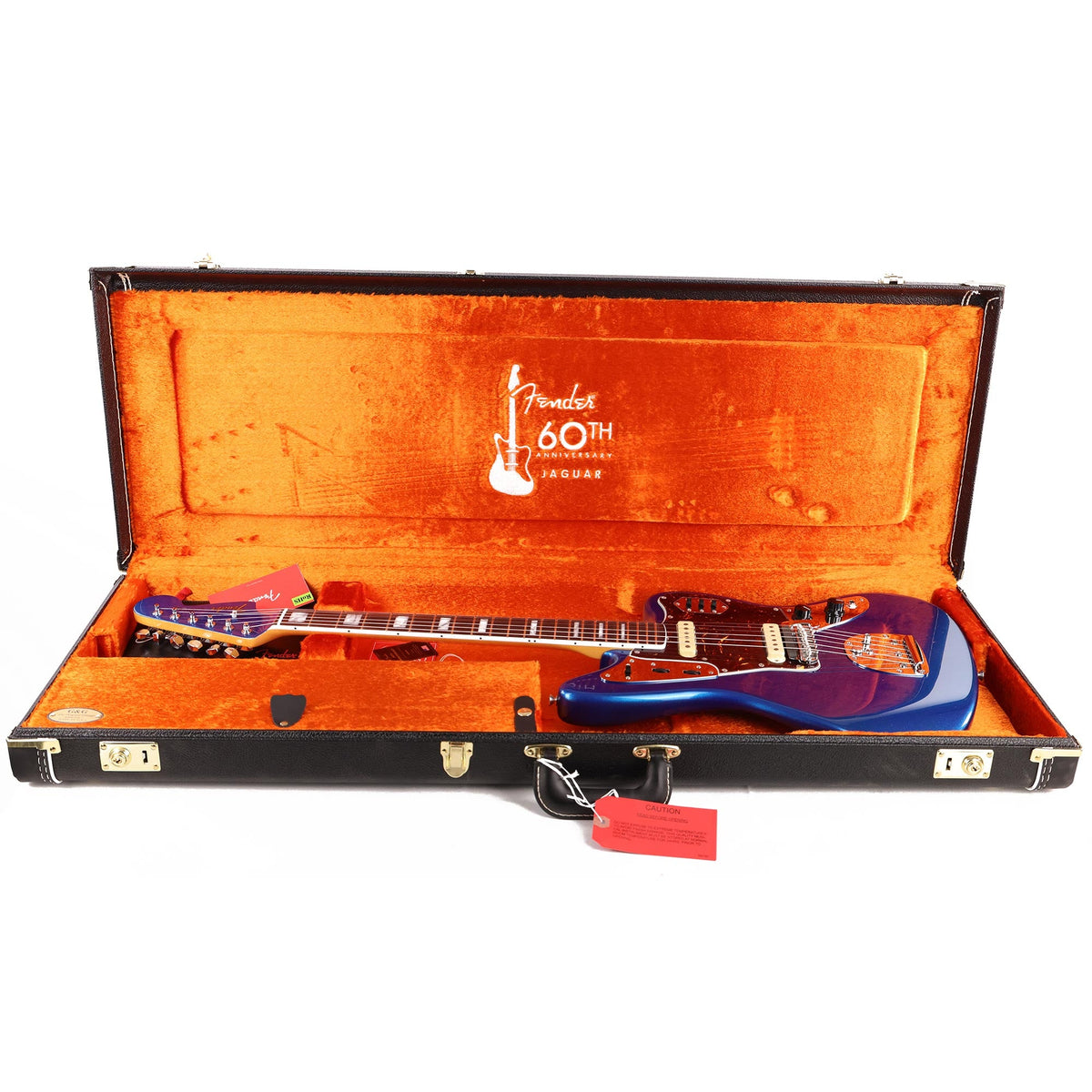 Fender 60th Anniversary Jaguar Mystic Lake Placid Blue — 8