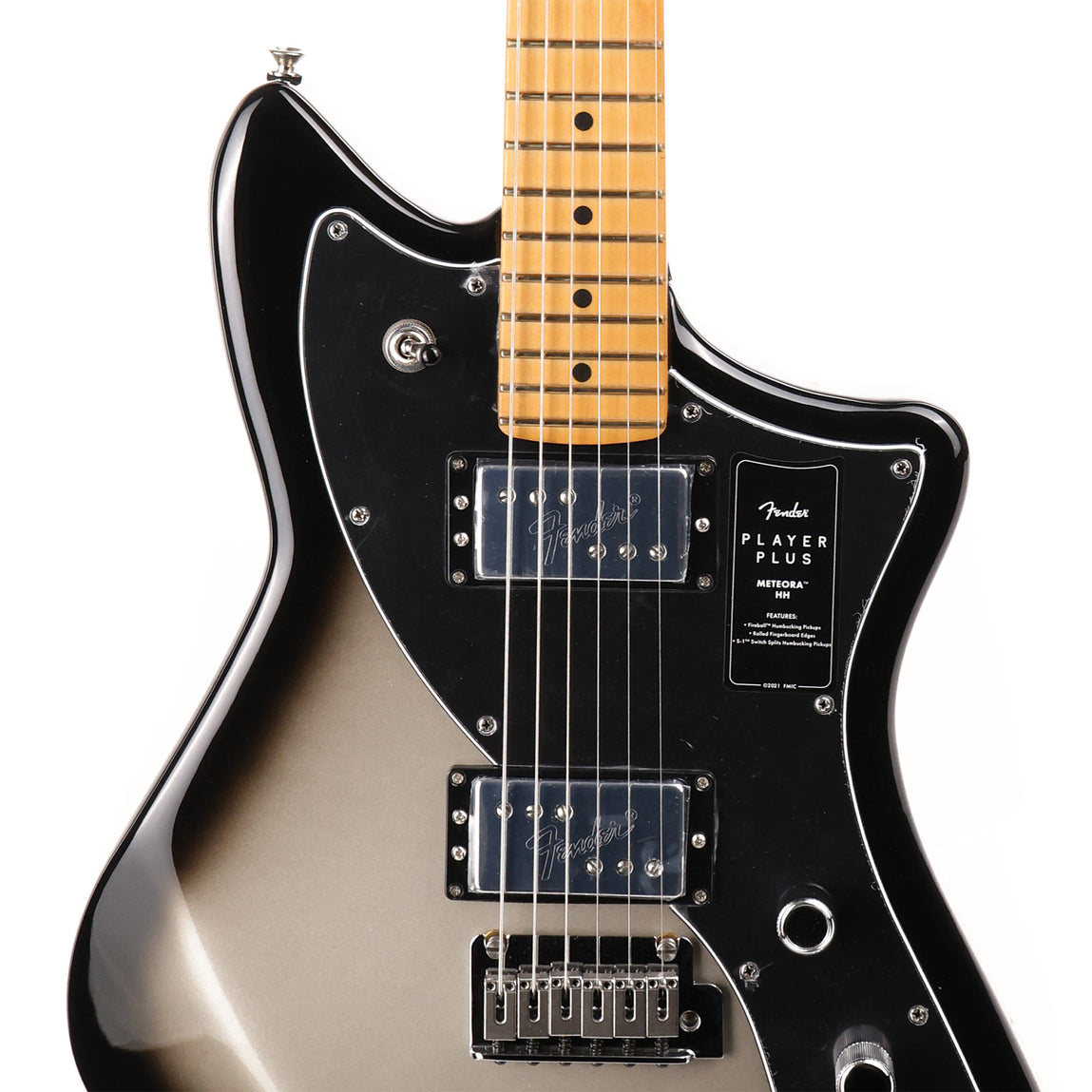 Fender Player Plus Meteora Silverburst | The Music Zoo