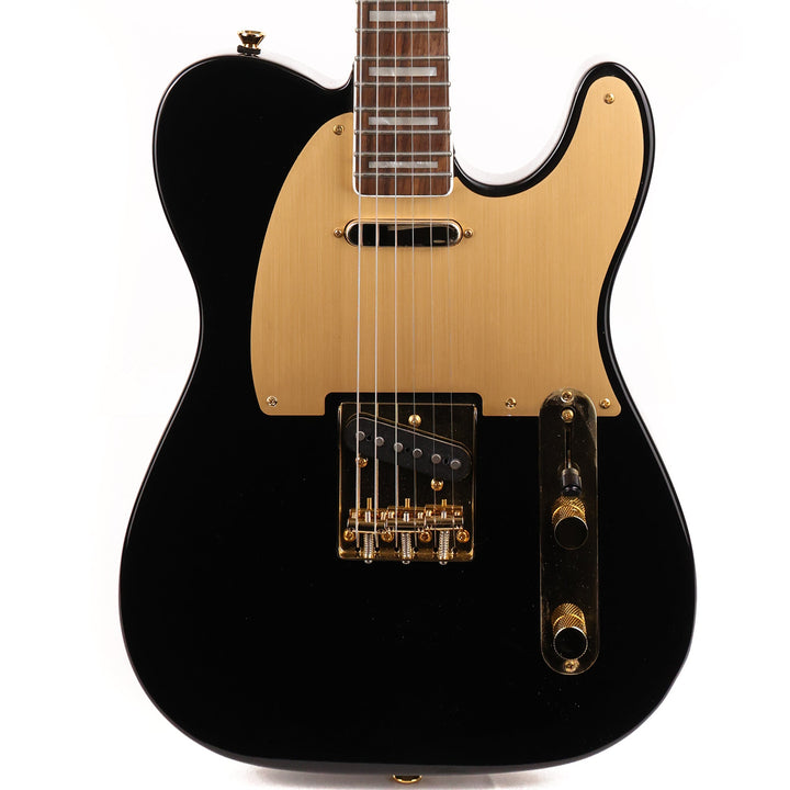 Squier 40th Anniversary Telecaster Gold Edition Black Used