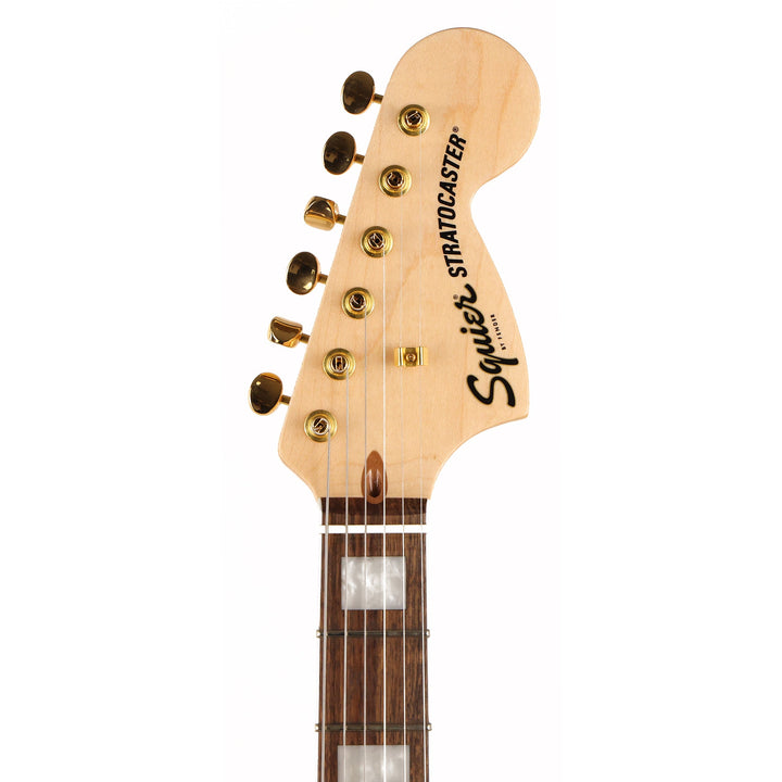 Squier 40th Anniversary Stratocaster Gold Edition Sienna Sunburst Used