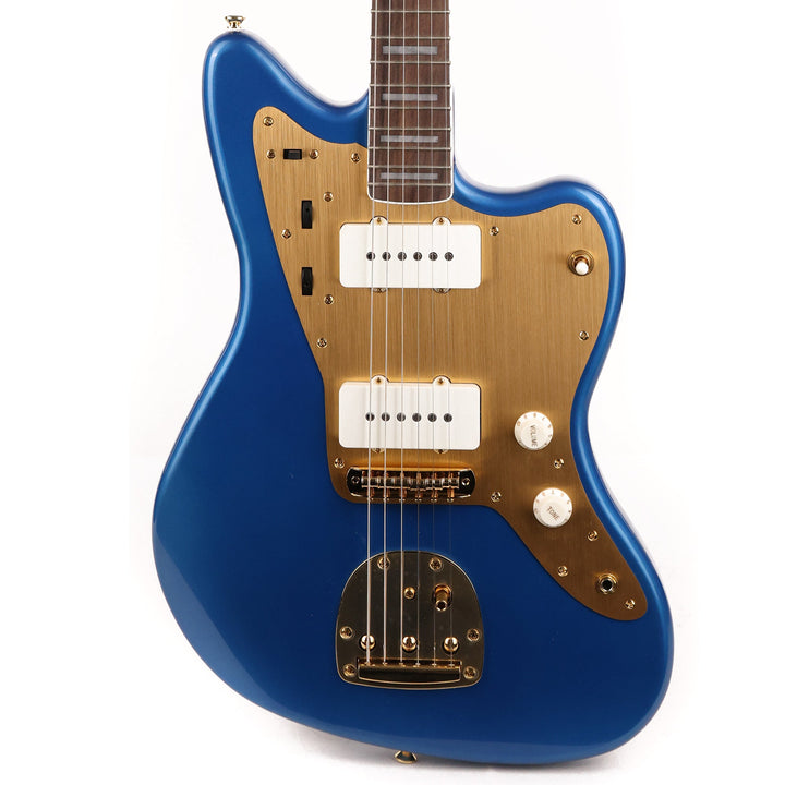 Squier 40th Anniversary Jazzmaster Gold Edition Lake Placid Blue Used