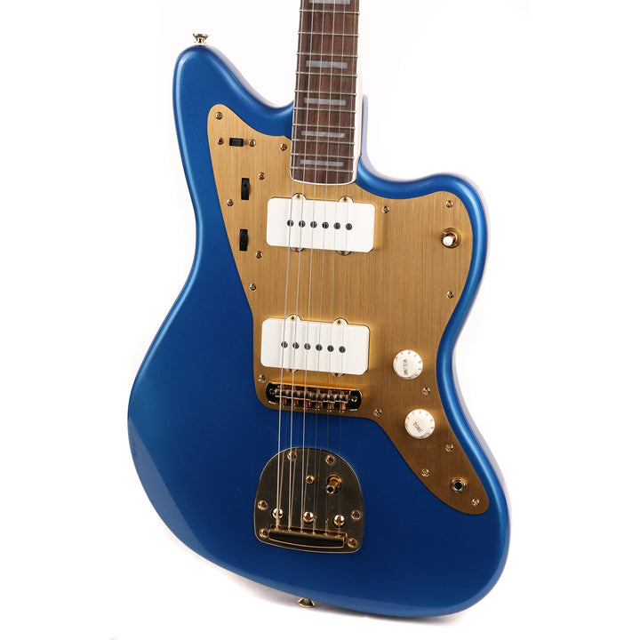 Squier 40th Anniversary Jazzmaster Gold Edition Lake Placid Blue Used