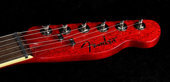 Used Fender Special Edition Custom Telecaster FMT HH Electric Guitar Crimson Red Transparent