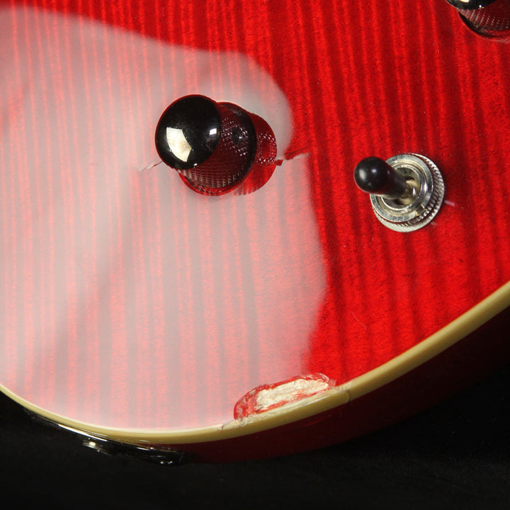 Used Fender Special Edition Custom Telecaster FMT HH Electric Guitar Crimson Red Transparent