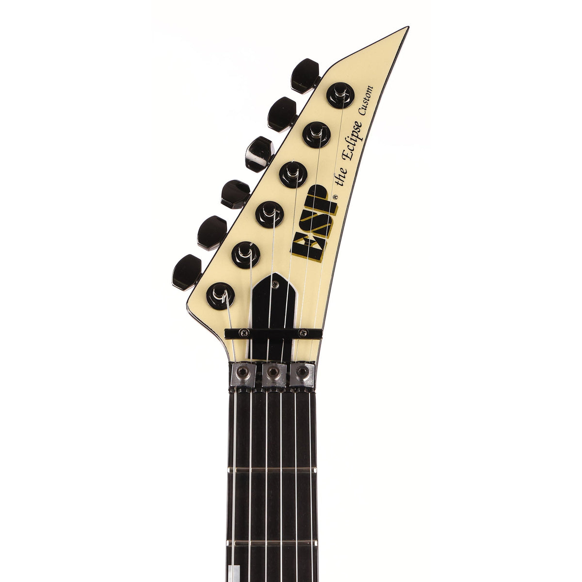 1987 ESP 'The Eclipse' Custom Neck-Through White — 4