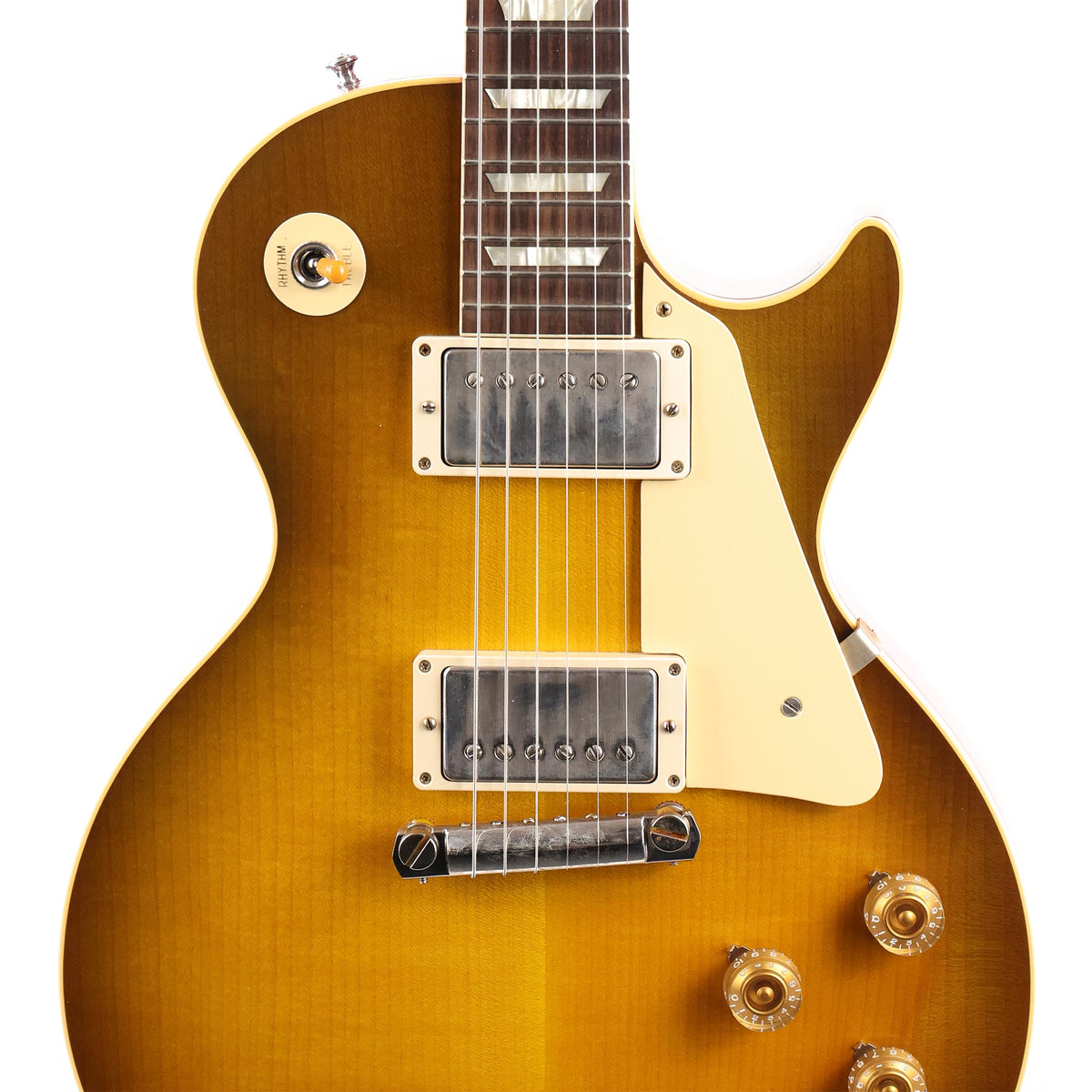 Gibson Custom Shop 1954 Les Paul Reissue with Humbuckers Green Lemon VOS — 6