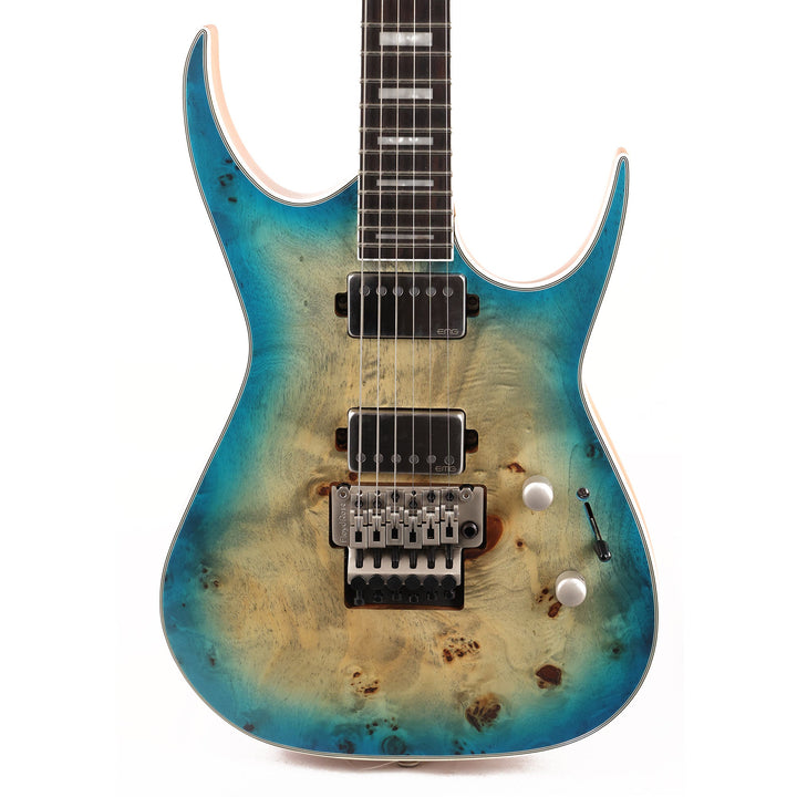 Dean Exile Select Floyd Burled Poplar Satin Turquoise Burst 2022