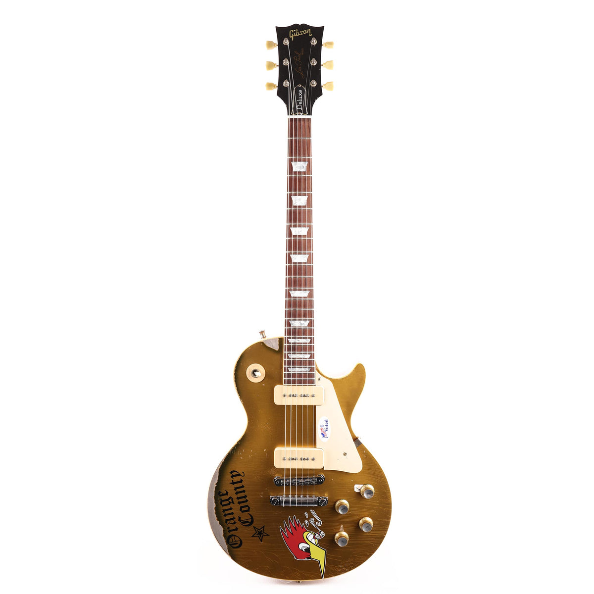 Gibson Custom Shop Mike Ness 1976 Les Paul Deluxe Guitar Murphy Lab Aged — 2