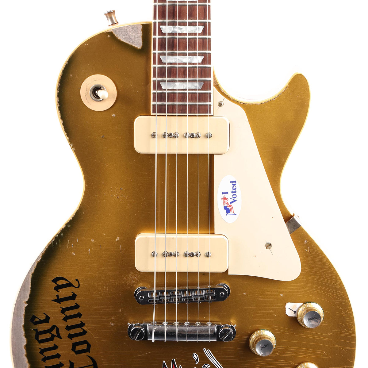 Gibson Custom Shop Mike Ness 1976 Les Paul Deluxe Guitar Murphy Lab Aged — 6