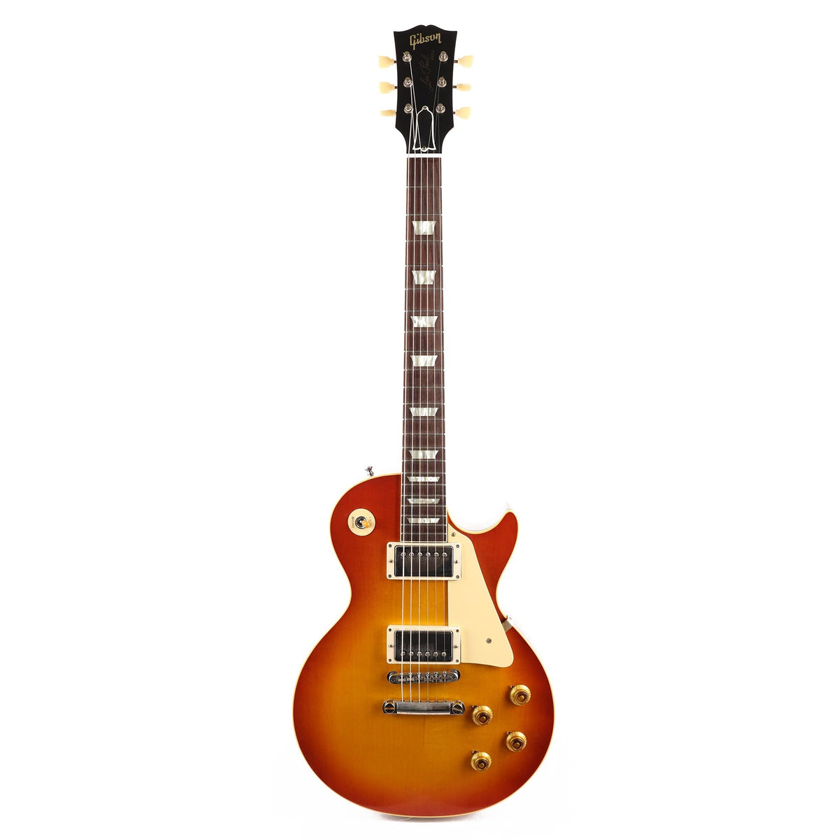 Gibson Custom Shop 1958 Les Paul Reissue Washed Cherry Sunburst VOS 2022 — 2