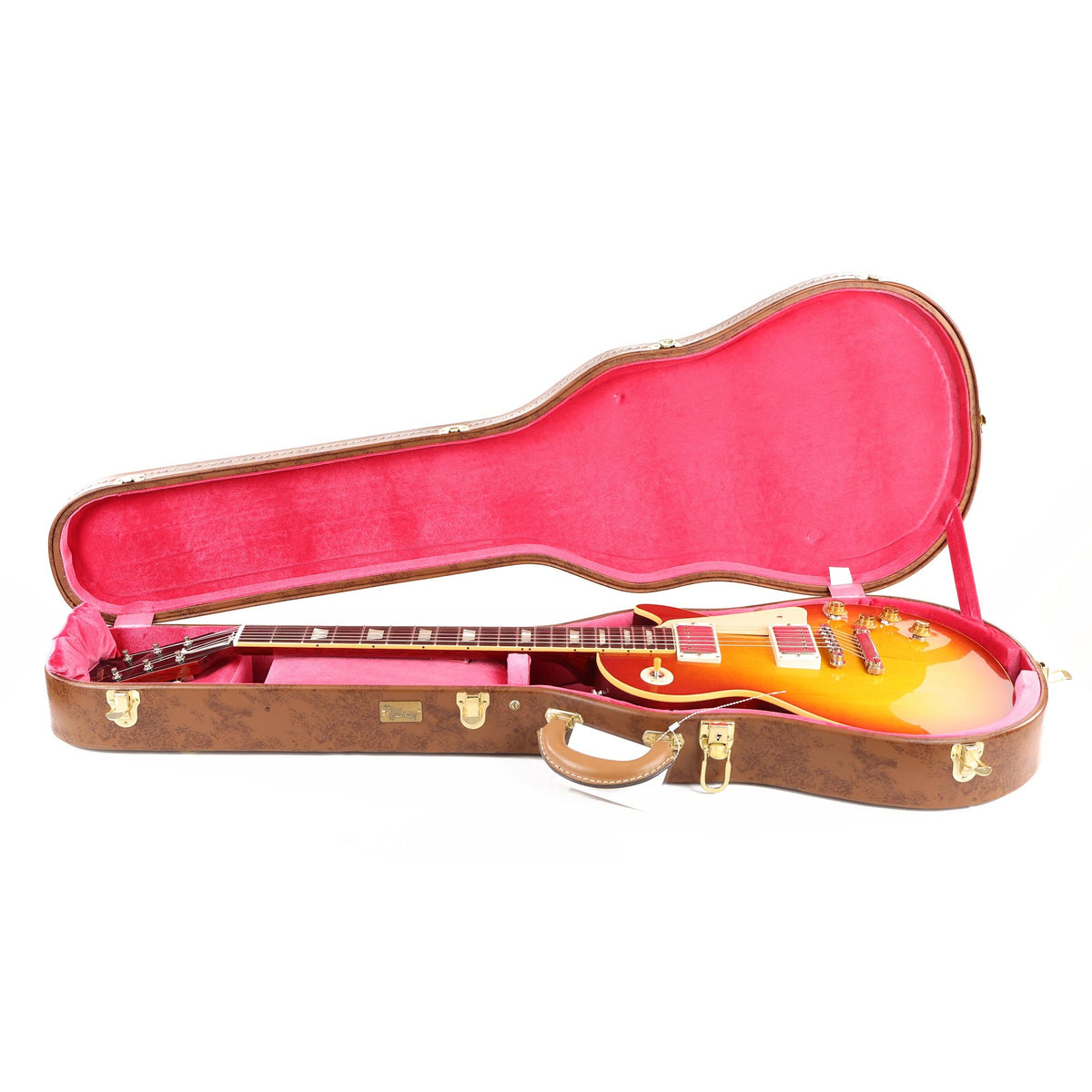 Gibson Custom Shop 1958 Les Paul Reissue Washed Cherry Sunburst VOS 2022 — 8