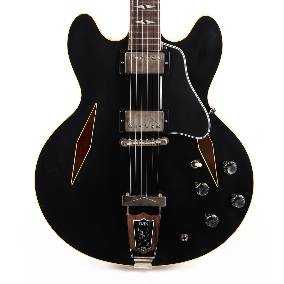 Gibson Custom Shop 1964 Trini Lopez Standard Reissue VOS Ebony — 1