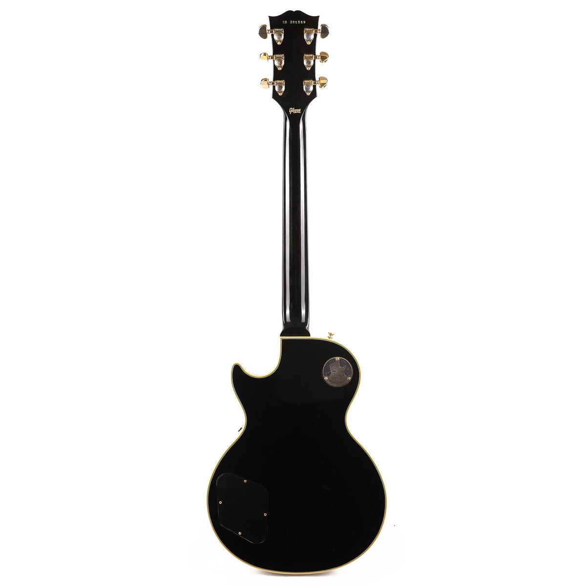 Gibson Custom Shop Les Paul Custom Made 2 Measure Cream Plastics and Gold Hardware Ultra Light Aged — 3