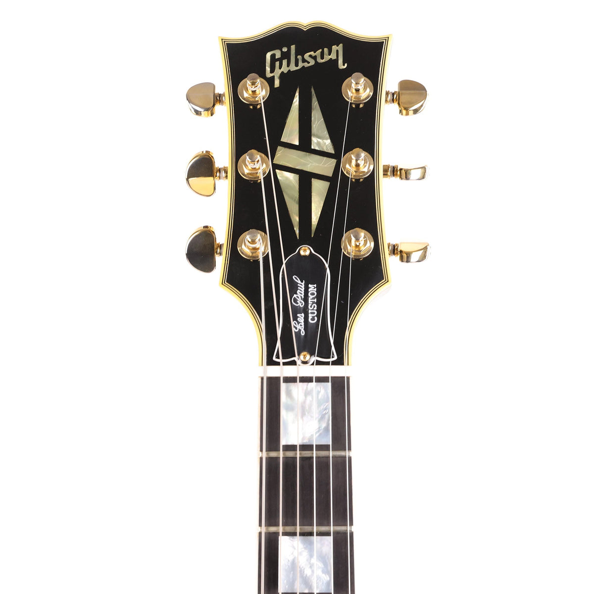 Gibson Custom Shop Les Paul Custom Made 2 Measure Cream Plastics and Gold Hardware Ultra Light Aged — 4