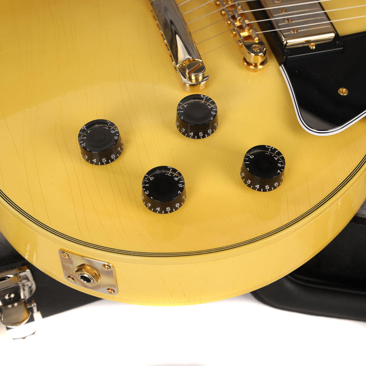 Gibson Custom Shop Les Paul Custom Aspen White Ultra Light Aged Made 2 Measure
