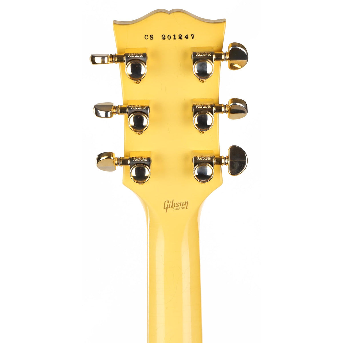 Gibson Custom Shop Les Paul Custom Aspen White Ultra Light Aged Made 2 Measure — 5