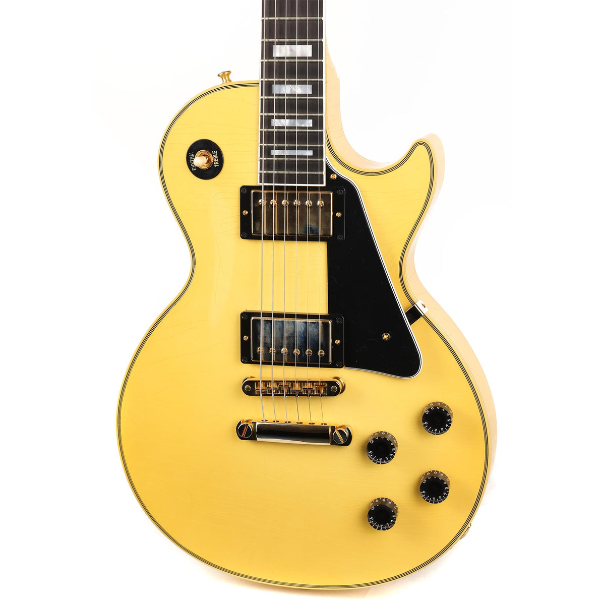 Gibson Custom Shop Les Paul Custom Aspen White Ultra Light Aged Made 2 Measure — 7