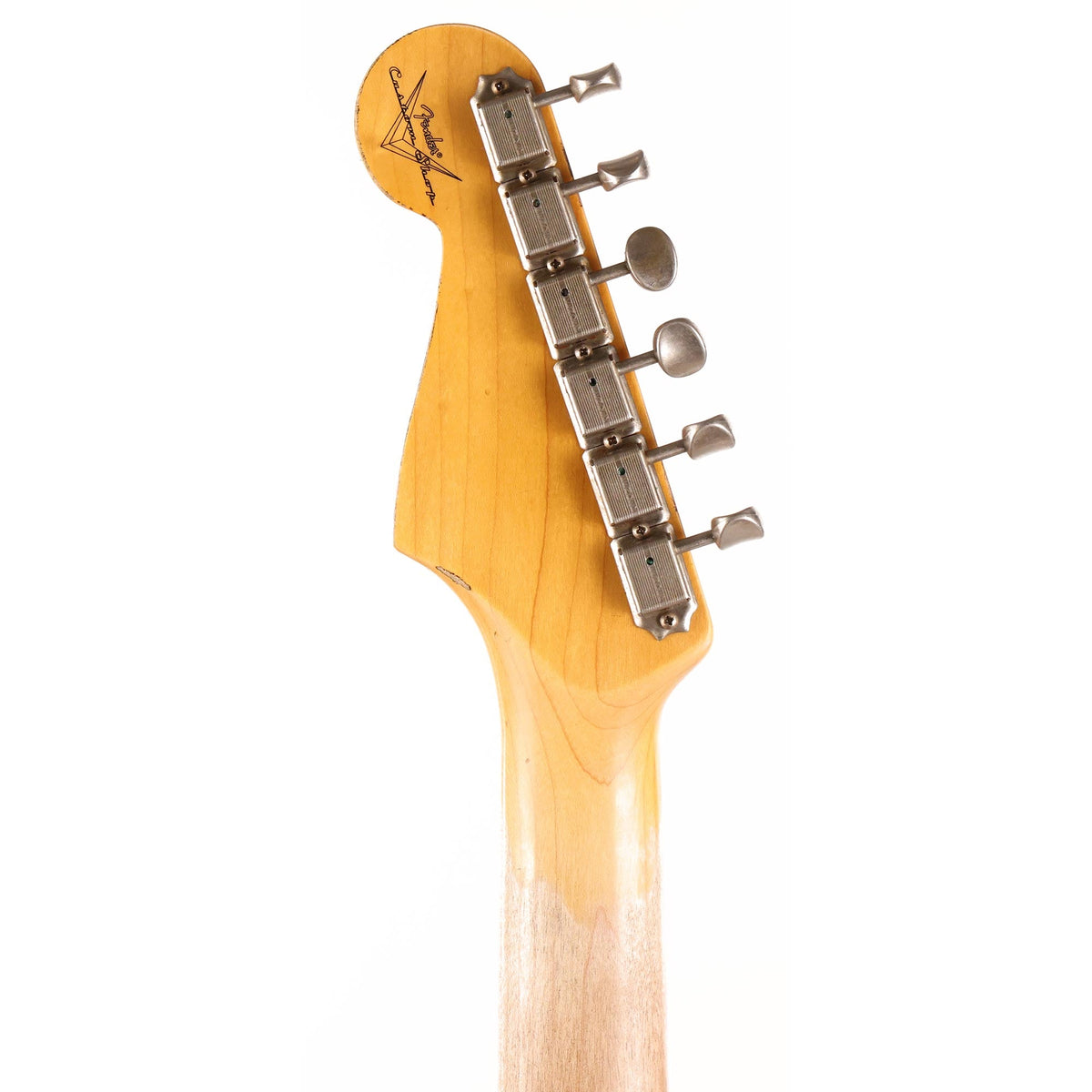 Fender Custom Shop Korina 1963 Stratocaster Fiesta Red Heavy Relic Used — 5