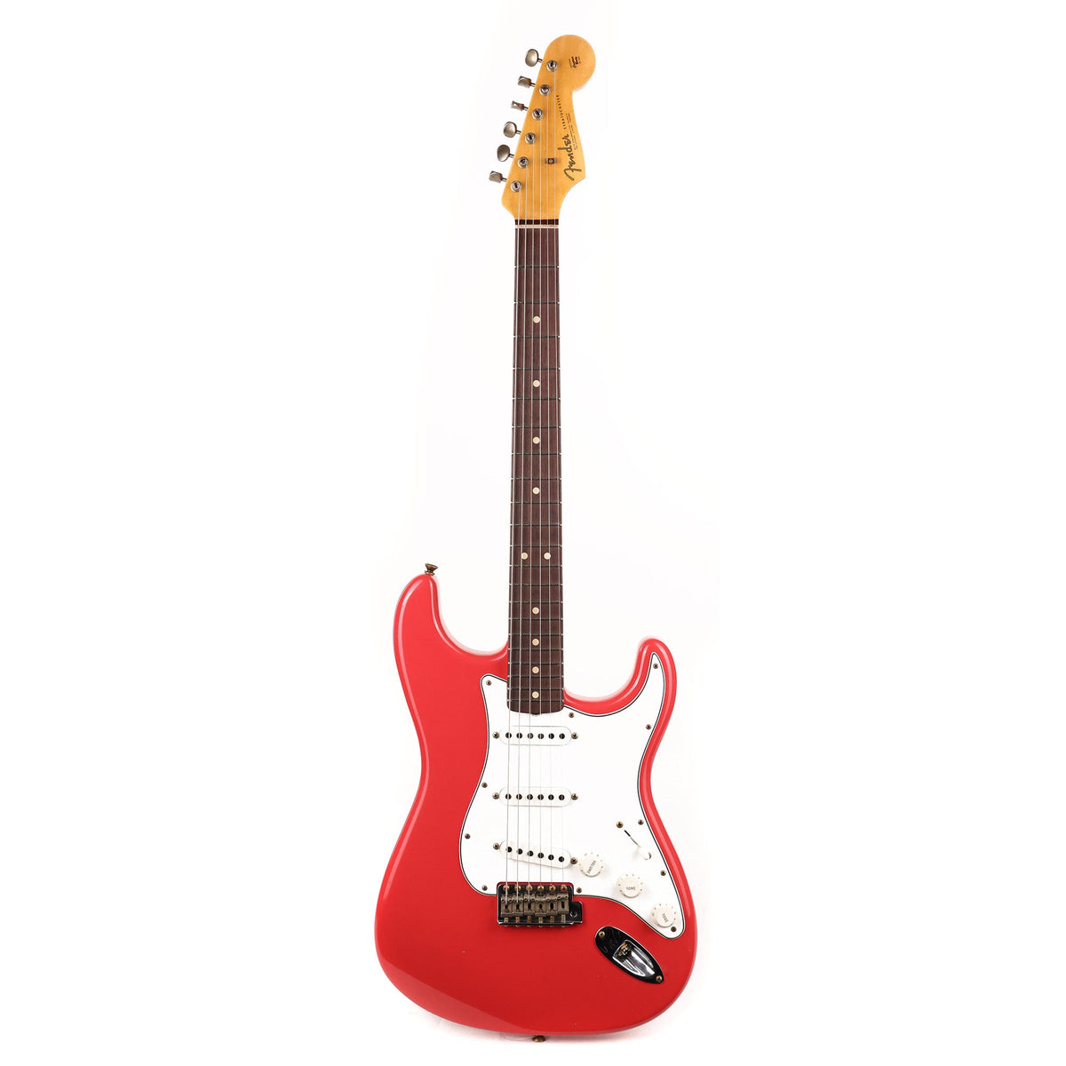 Fender Custom Shop Korina 1963 Stratocaster Fiesta Red Journeyman Relic — 2