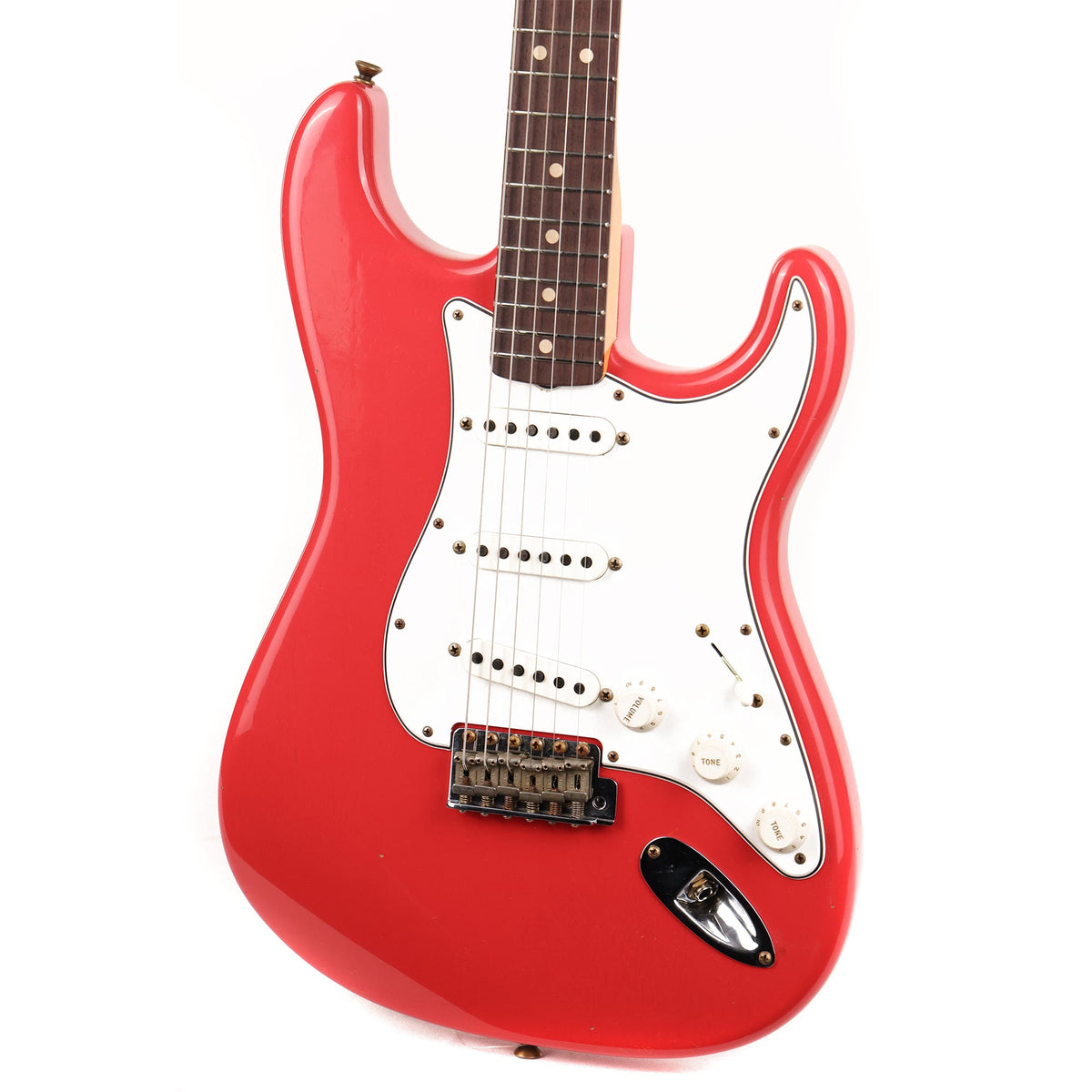 Fender Custom Shop Korina 1963 Stratocaster Fiesta Red Journeyman Relic — 7