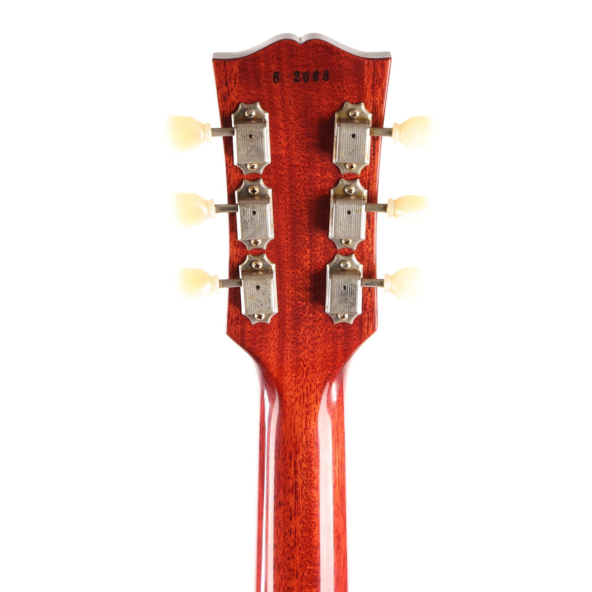 Gibson Custom Shop 1958 Les Paul Reissue Washed Cherry Sunburst VOS — 5