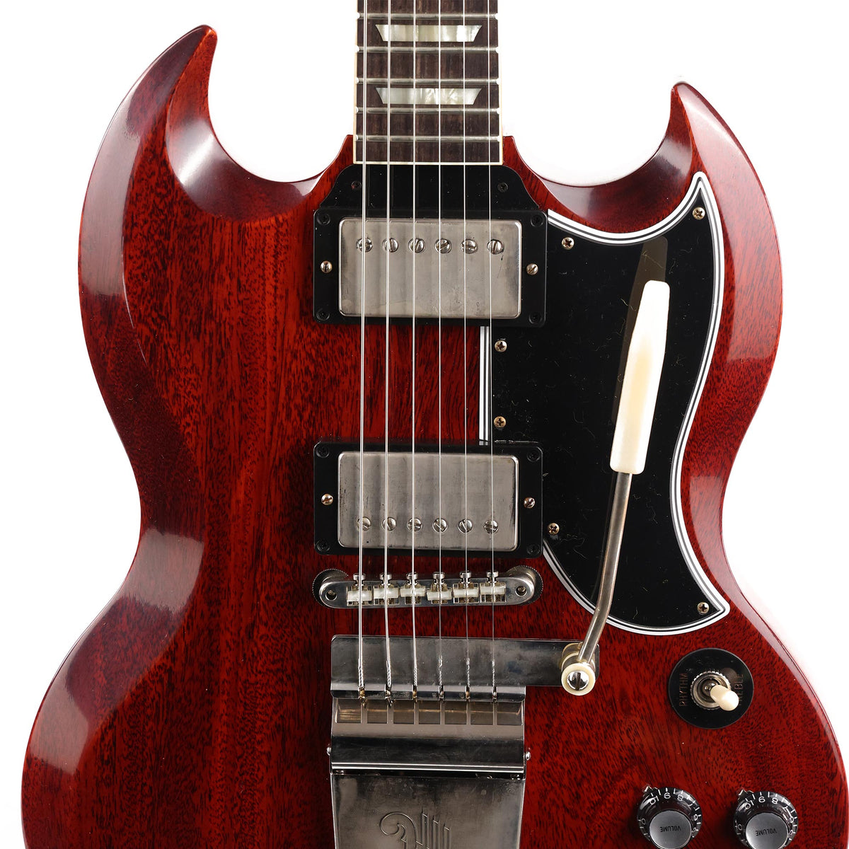 Gibson Custom Shop 1964 SG Standard Reissue Maestro VOS Cherry Red — 6