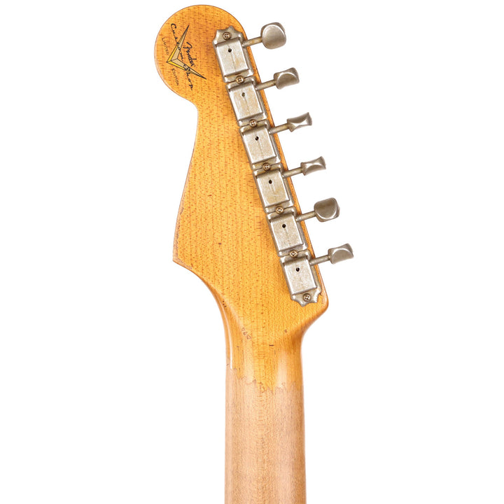 Fender Custom Shop Limited Edition 1961 Stratocaster Super Heavy Relic Sherwood Green over Sunburst