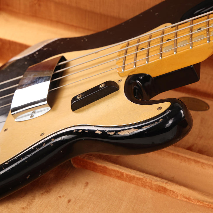Fender Custom Shop Limited '58 Precision Bass Heavy Relic Black