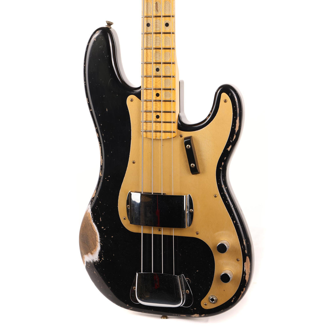 Fender Custom Shop Limited '58 Precision Bass Heavy Relic Black