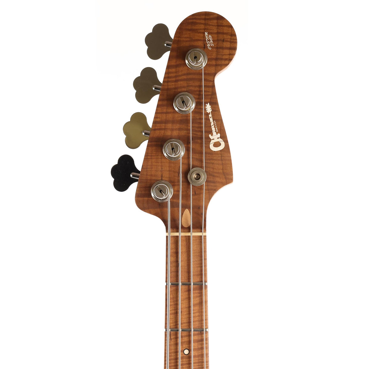 Charvel Custom Shop San Dimas Bass IV Nitro Relic Masterbuilt Joe Williams Charcoal Frost — 4