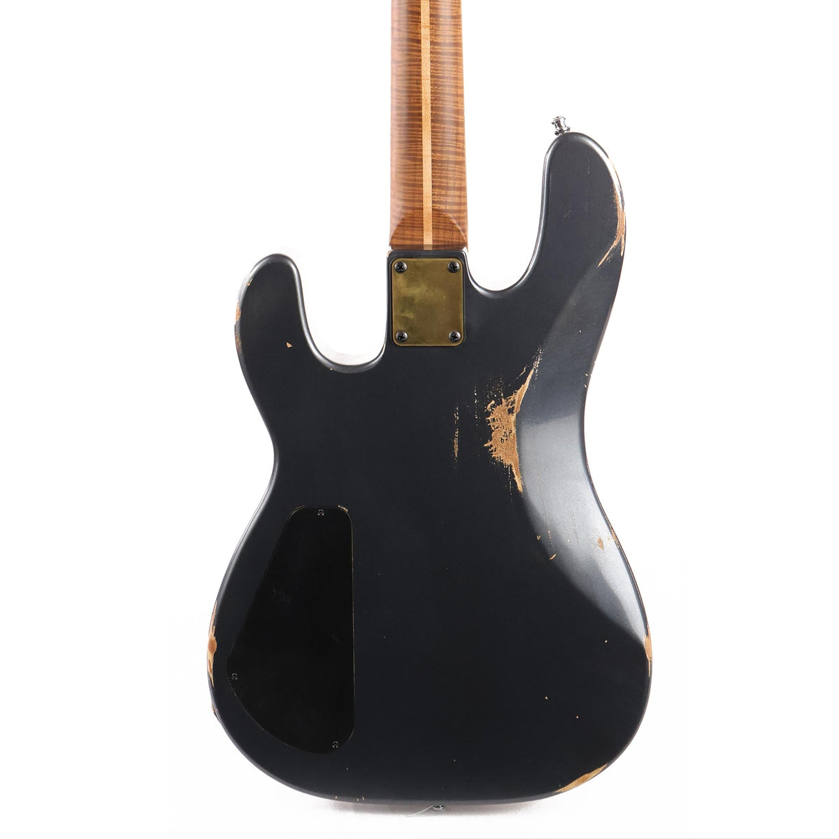 Charvel Custom Shop San Dimas Bass IV Nitro Relic Masterbuilt Joe Williams Charcoal Frost — 6