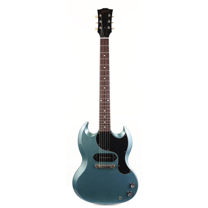 Gibson Custom Shop 1963 SG Junior Made 2 Measure Antique Pelham Blue Ultra Light Aged