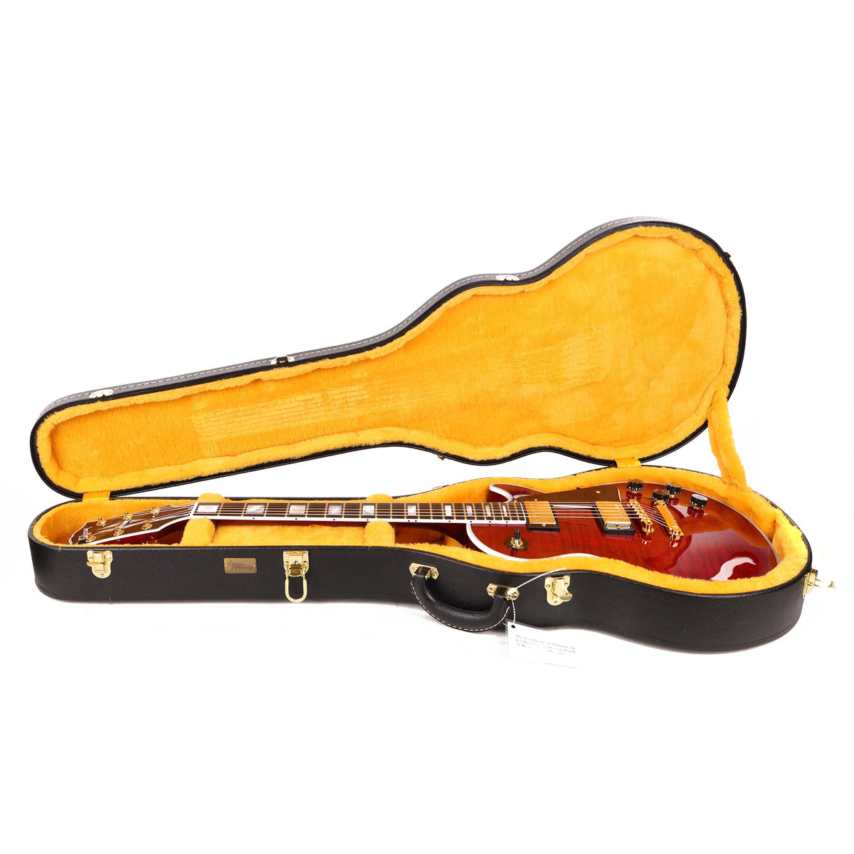 Gibson Custom Shop Les Paul Axcess Custom Figured Top Wine Red Made 2 Measure — 10