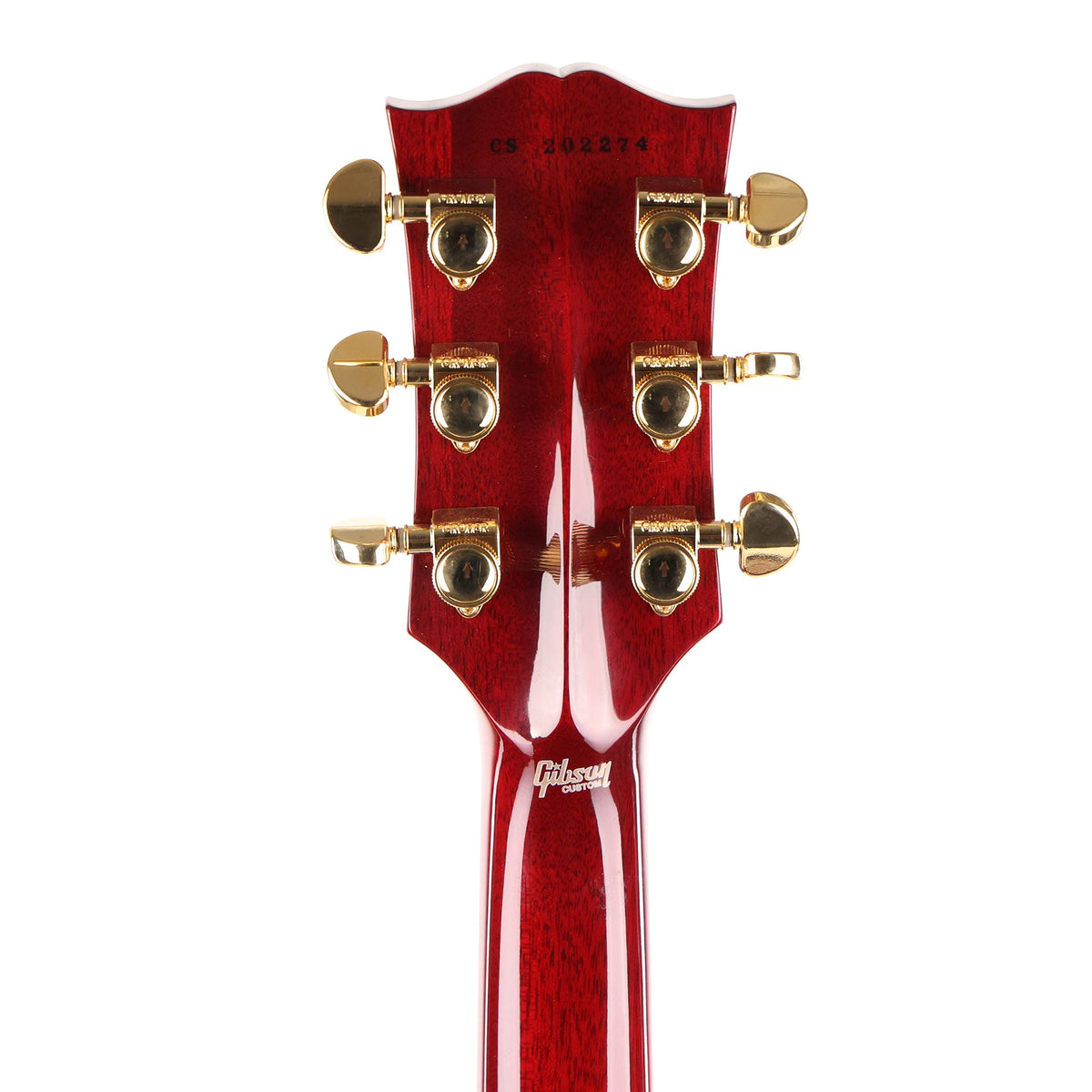 Gibson Custom Shop Les Paul Axcess Custom Figured Top Wine Red Made 2 Measure — 5